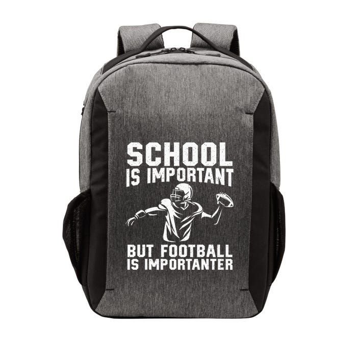 Cute Football Art For American Football Player Vector Backpack