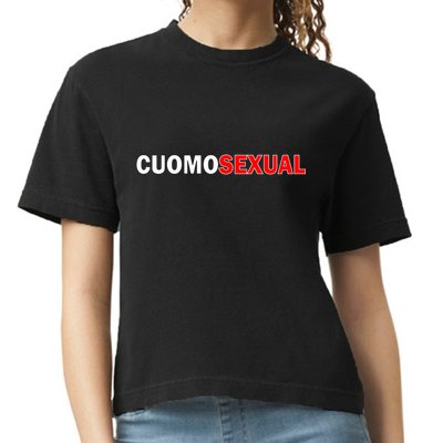 CuomoSexual Funny Anti Andrew Cuomo Comfort Colors Boxy T-Shirt