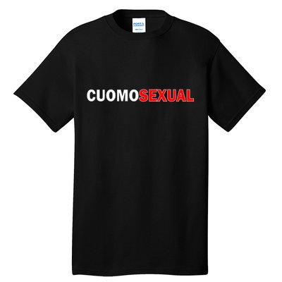 CuomoSexual Funny Anti Andrew Cuomo Tall T-Shirt