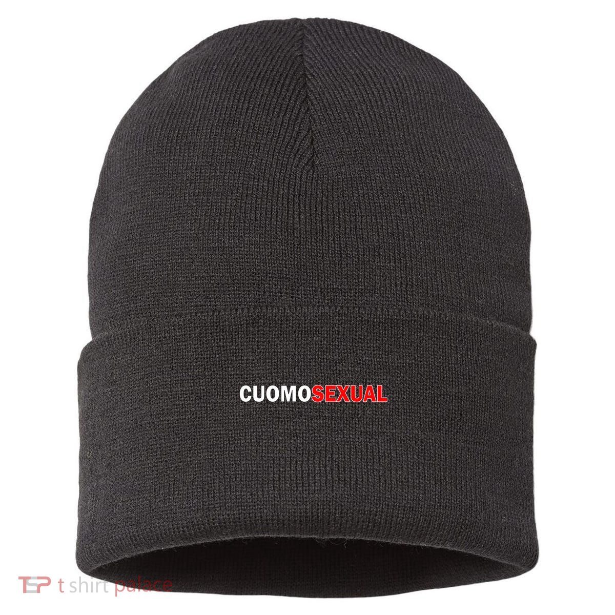 CuomoSexual Funny Anti Andrew Cuomo Sustainable Knit Beanie