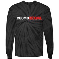 CuomoSexual Funny Anti Andrew Cuomo Tie-Dye Long Sleeve Shirt