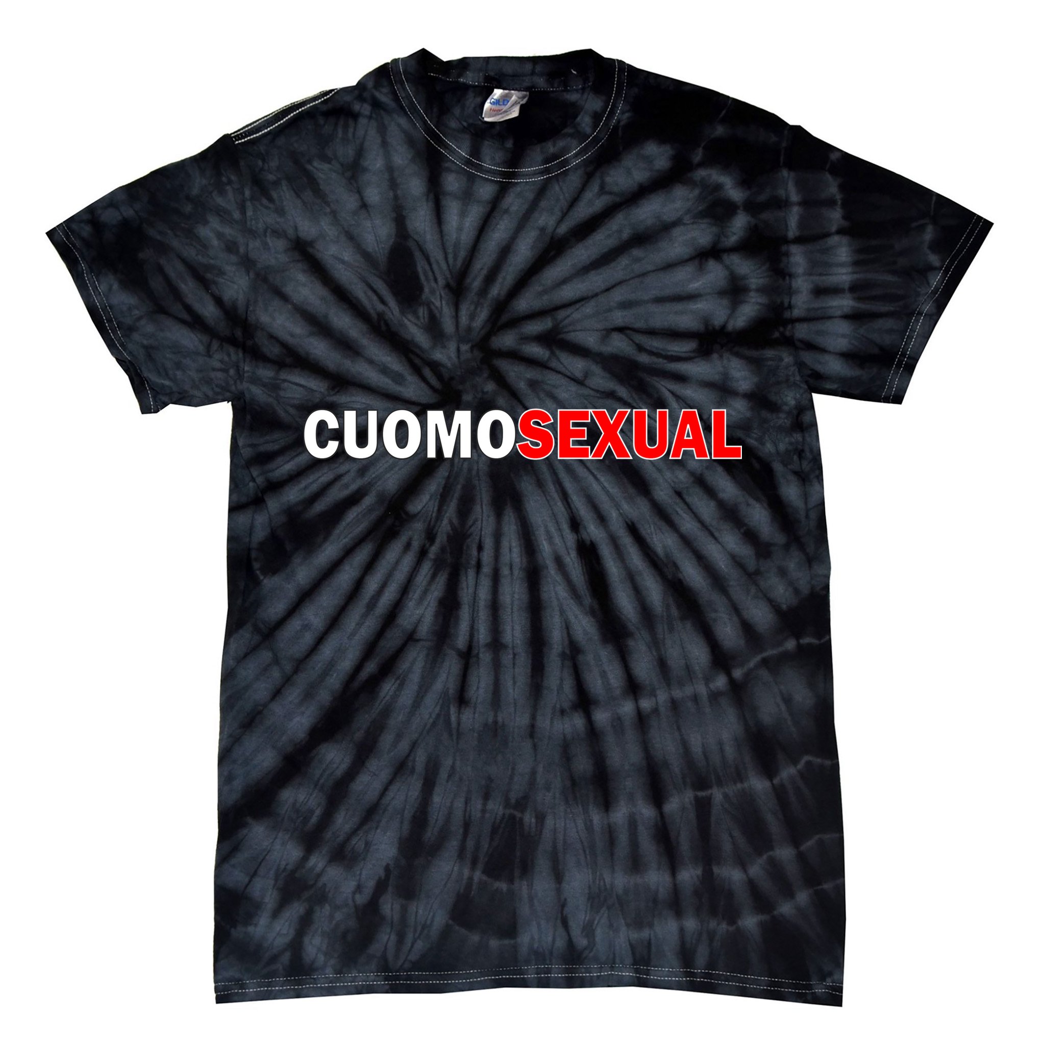 CuomoSexual Funny Anti Andrew Cuomo Tie-Dye T-Shirt