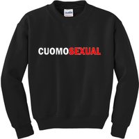 CuomoSexual Funny Anti Andrew Cuomo Kids Sweatshirt