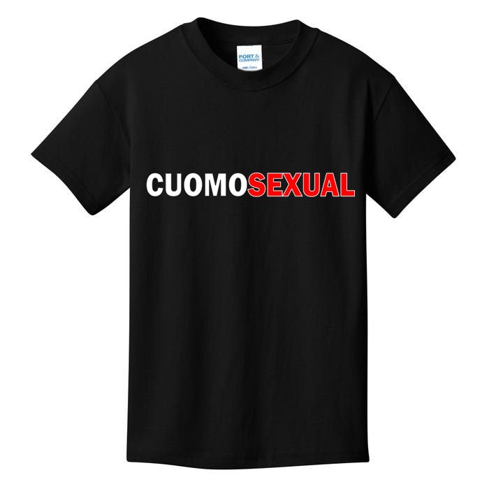 CuomoSexual Funny Anti Andrew Cuomo Kids T-Shirt