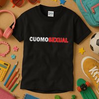 CuomoSexual Funny Anti Andrew Cuomo Kids T-Shirt