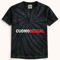 CuomoSexual Funny Anti Andrew Cuomo Kids Tie-Dye T-Shirt