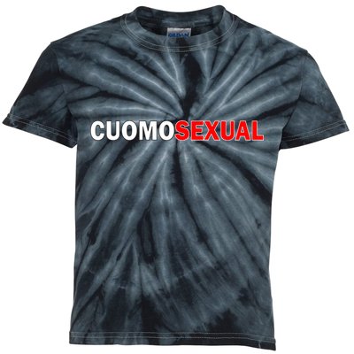 CuomoSexual Funny Anti Andrew Cuomo Kids Tie-Dye T-Shirt