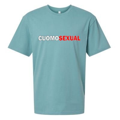 CuomoSexual Funny Anti Andrew Cuomo Sueded Cloud Jersey T-Shirt