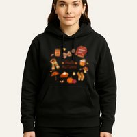 Cute Fall Autumn Little Things Retro Fall Hello Autumn Hoodie