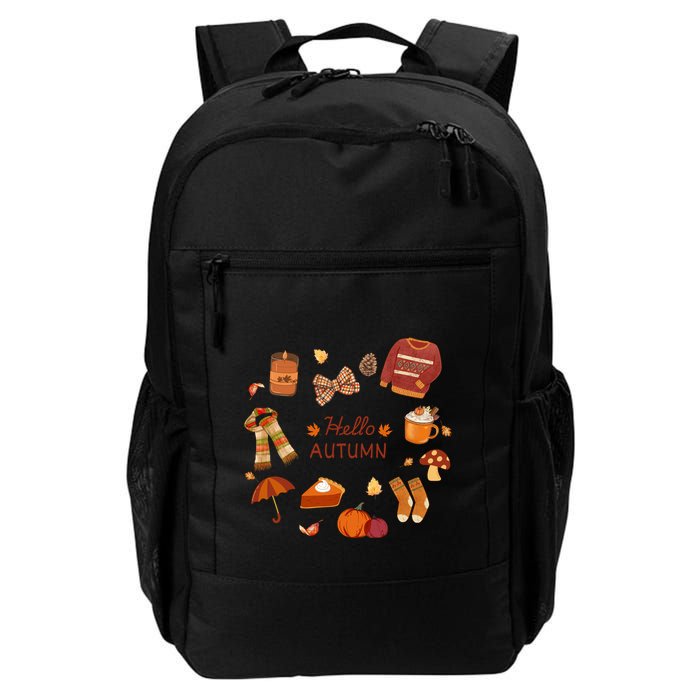 Cute Fall Autumn Little Things Retro Fall Hello Autumn Backpack