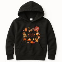 Cute Fall Autumn Little Things Retro Fall Hello Autumn Kids Hoodie