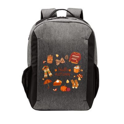 Cute Fall Autumn Little Things Retro Fall Hello Autumn Vector Backpack