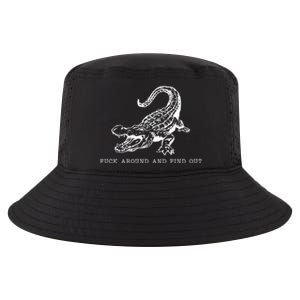 Crocodile Fuck Around And Find Out Cool Comfort Performance Bucket Hat