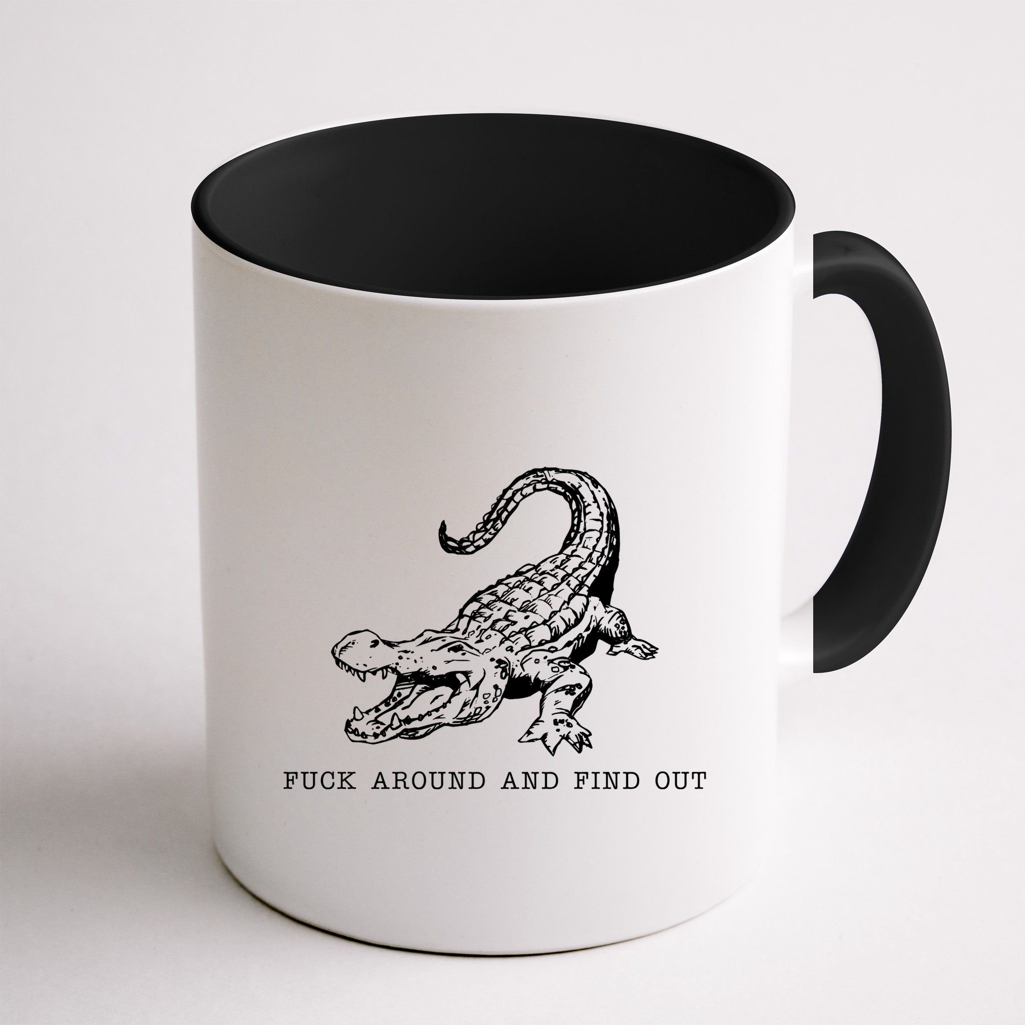 Crocodile Fuck Around And Find Out Mug
