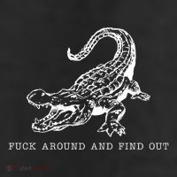 Crocodile Fuck Around And Find Out 11oz C Handle Ceramic Mug