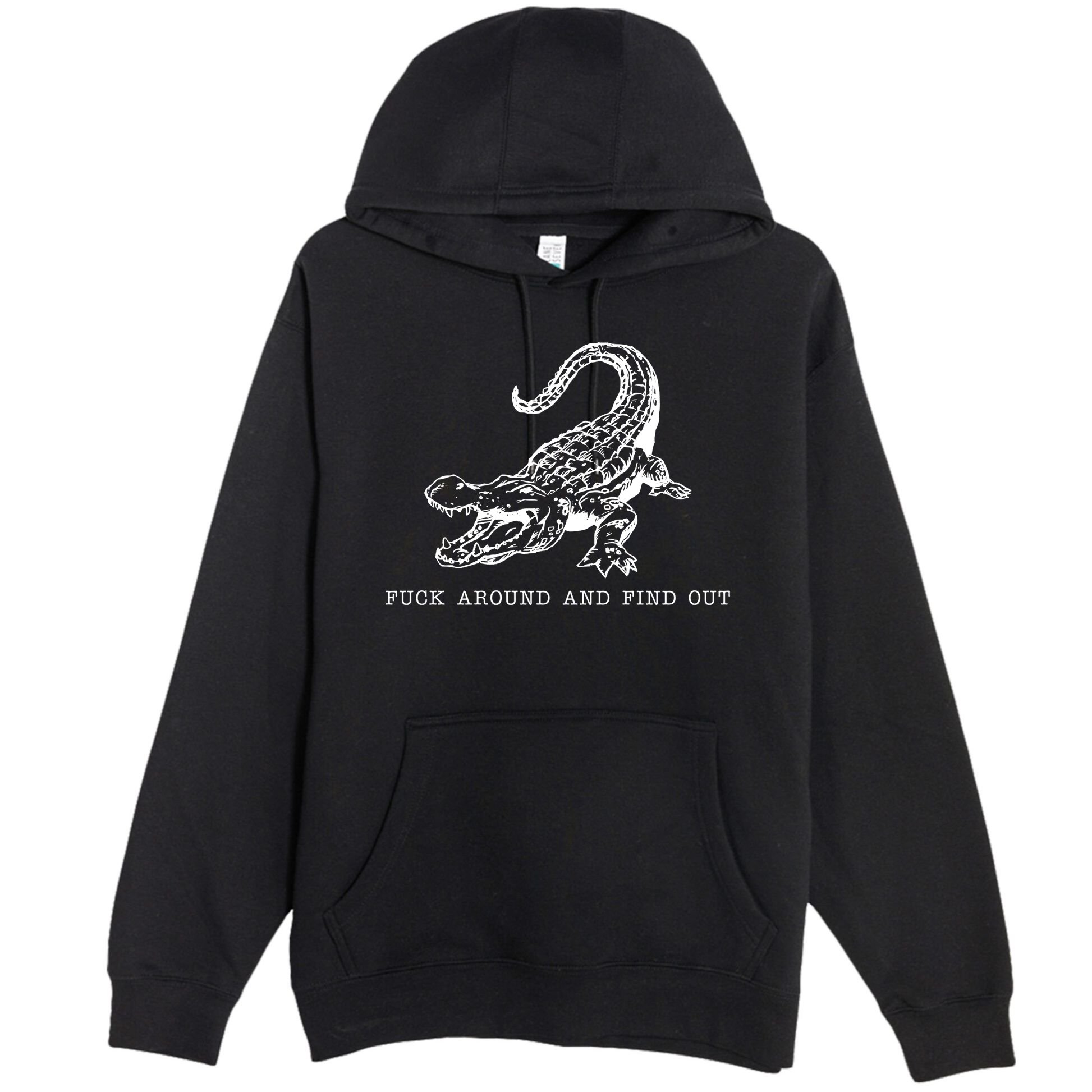Crocodile Fuck Around And Find Out Premium Pullover Hoodie