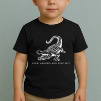 Crocodile Fuck Around And Find Out Toddler T-Shirt