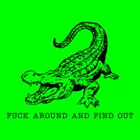Crocodile Fuck Around And Find Out Kids T-Shirt