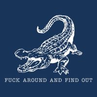 Crocodile Fuck Around And Find Out Infant Baby Jersey Bodysuit