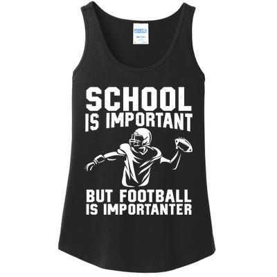 Cute Football Art For American Football Player Ladies Essential Tank