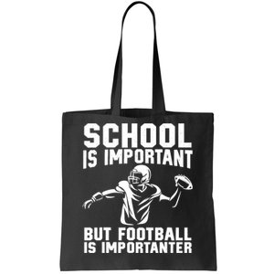 Cute Football Art For American Football Player Tote Bag