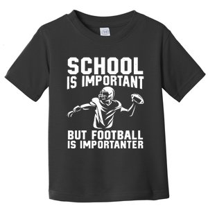 Cute Football Art For American Football Player Toddler T-Shirt