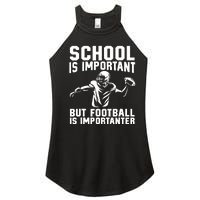 Cute Football Art For American Football Player Women’s Perfect Tri Rocker Tank