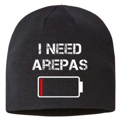 Colombian Food Arepas I Need Arepas Sustainable Beanie