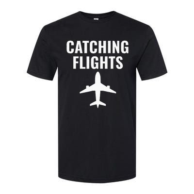 Catching Flights And Feelings Matching Couples Baecation Softstyle® CVC T-Shirt