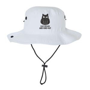 Cat Fluff Around And Find Out Funny Legacy Cool Fit Booney Bucket Hat