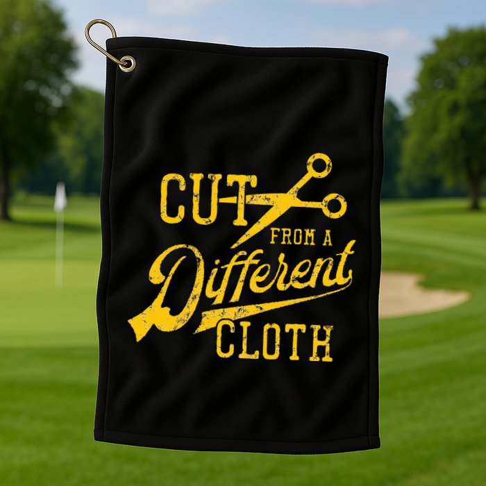 Cut From A Different Cloth Urban Hip Hop Golf Towel