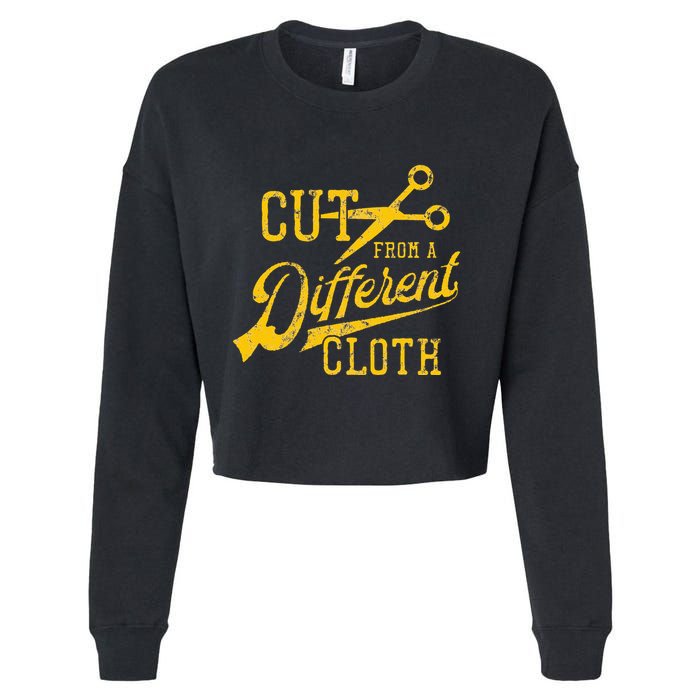 Cut From A Different Cloth Urban Hip Hop Cropped Pullover Crew