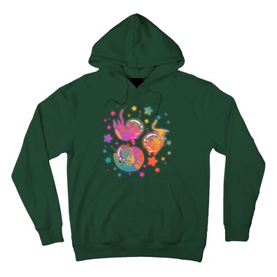 Cute Funny Astronaut Space Kitty Cats Hoodie