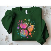Cute Funny Astronaut Space Kitty Cats Sweatshirt