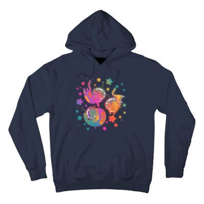 Cute Funny Astronaut Space Kitty Cats Tall Hoodie