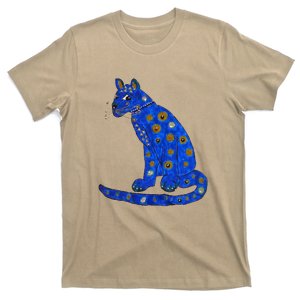 Cute Funny ABBA Ugly Blue Cat T-Shirt