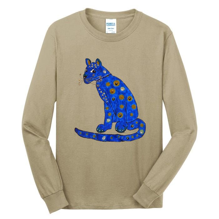 Cute Funny ABBA Ugly Blue Cat Tall Long Sleeve T-Shirt