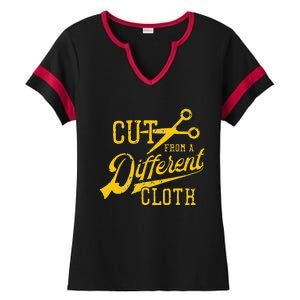 Cut From A Different Cloth Urban Hip Hop Ladies Halftime Notch Neck Tee