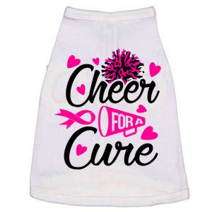 Cheer For A Cure Breast Cancer Awareness Doggie Tank