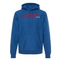 Cincinnati Football Anyone But Satterfield Premium Hoodie