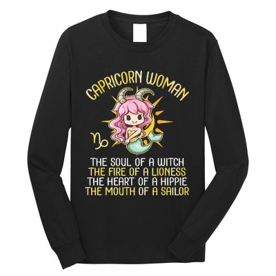 Capricorn for  Astrology birthday Capricorn  Long Sleeve Shirt