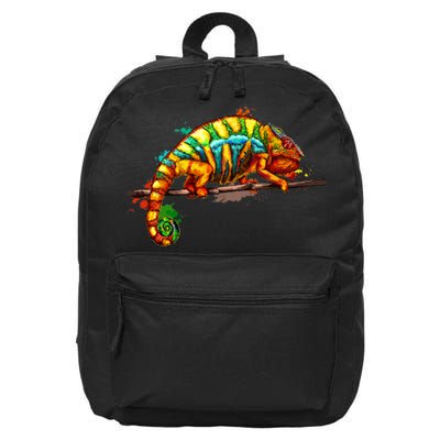 Chameleon From A Splash 16 in Basic Backpack