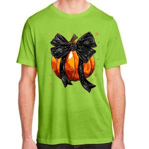 Cute Fall Autumn Halloween Pumpkin Adult ChromaSoft Performance T-Shirt