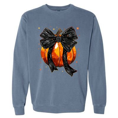 Cute Fall Autumn Halloween Pumpkin Garment-Dyed Sweatshirt