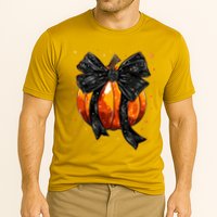 Cute Fall Autumn Halloween Pumpkin Cooling Performance Crew T-Shirt