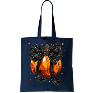 Cute Fall Autumn Halloween Pumpkin Tote Bag