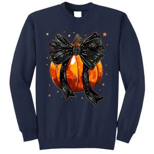 Cute Fall Autumn Halloween Pumpkin Tall Sweatshirt