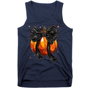 Cute Fall Autumn Halloween Pumpkin Tank Top