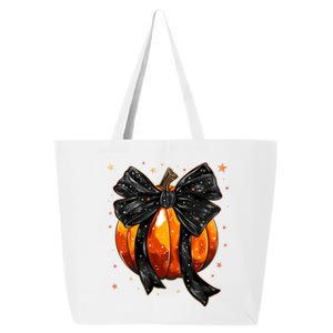 Cute Fall Autumn Halloween Pumpkin 25L Jumbo Tote