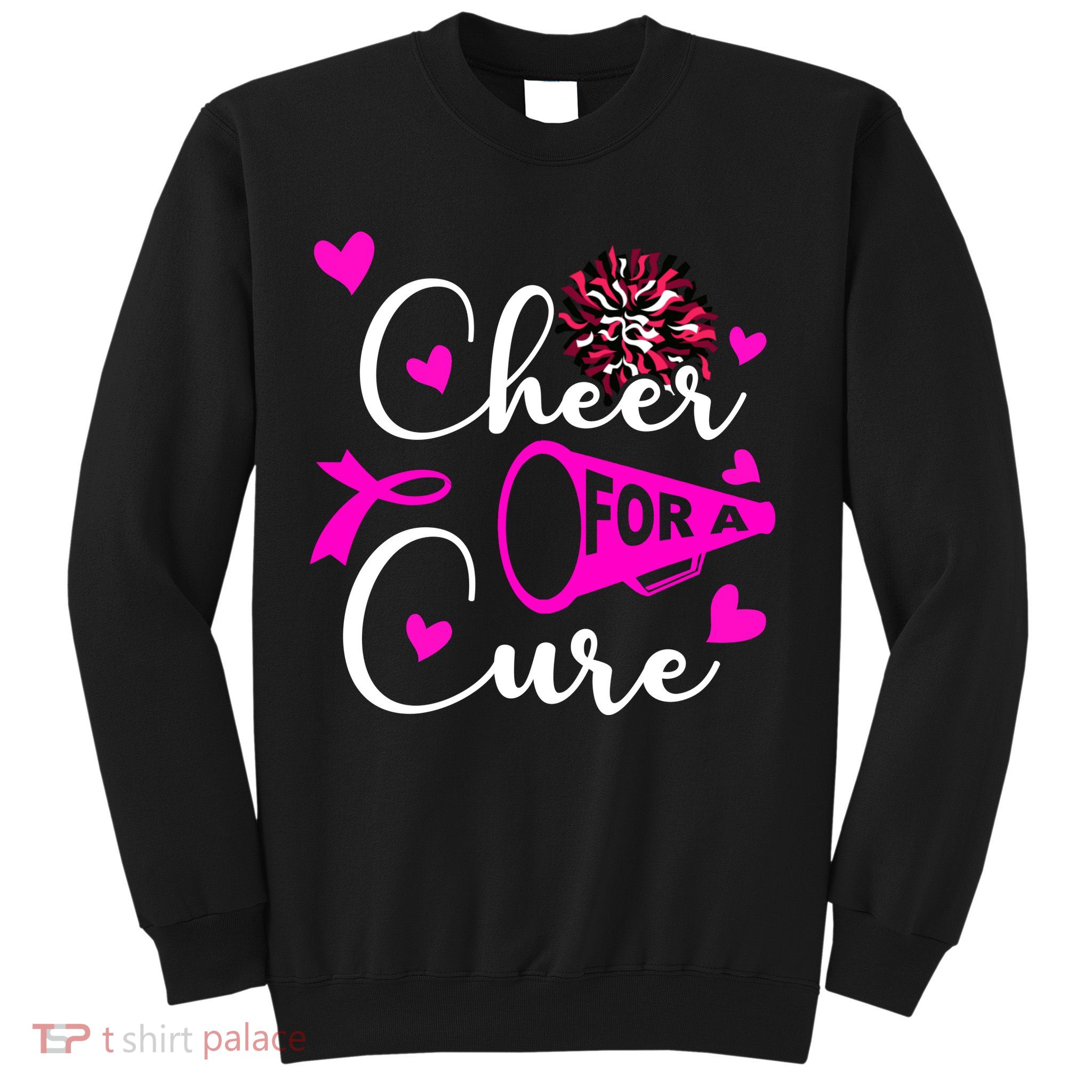 Cheer For A Cure Breast Cancer Awareness Sweatshirt